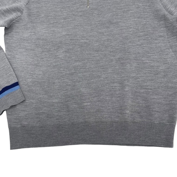 G4 G/Fore Mens Size XL Merino Wool blend Golf Pullover Sweater gray New - Picture 5 of 11